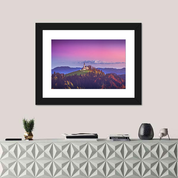 Church of Saint Leonard In London Canvas Wall Art