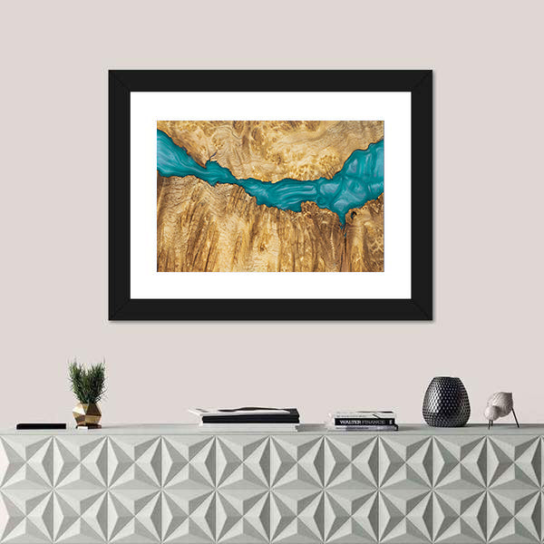 River Flow Artwork Canvas Wall Art