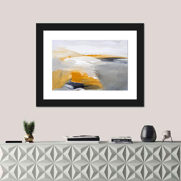 Flowing River Artwork Canvas Wall Art