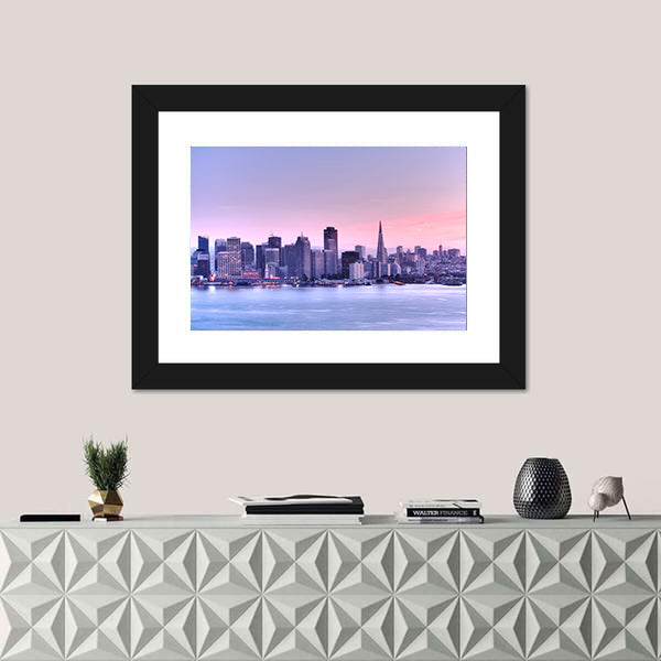 San Francisco Skyline Canvas Wall Art