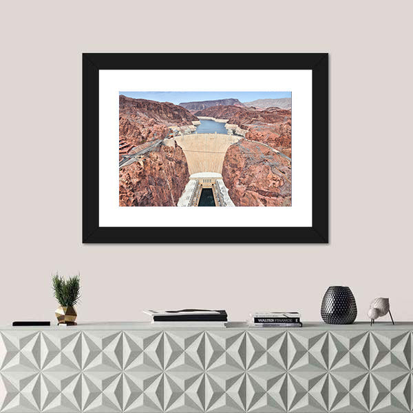 Hoover Dam in United States Canvas Wall Art