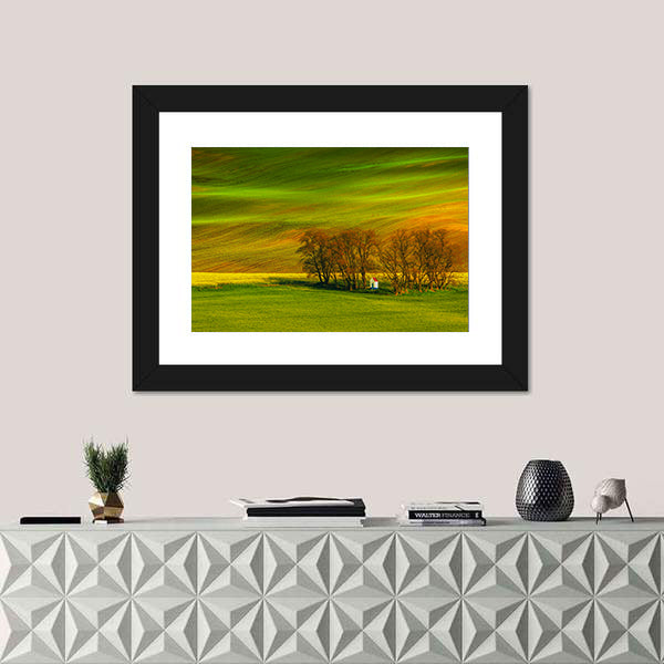 Rolling Hills In South Moravia Czech Republic Canvas Wall Art