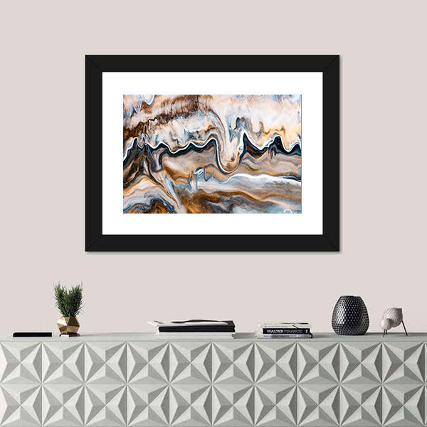 Fluid Art Texture Canvas Wall Art