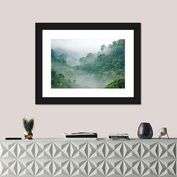 Kaeng Krachan In Thailand Canvas Wall Art