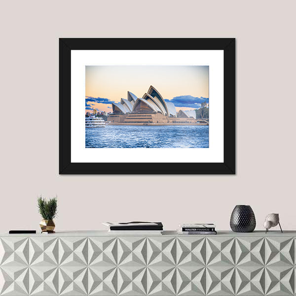 Sydney Opera House at Sunset Canvas Wall Art