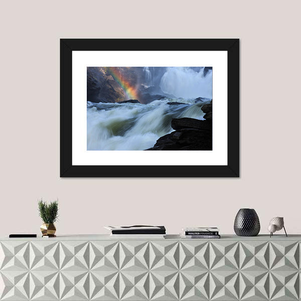Rainbow River Canvas Wall Art