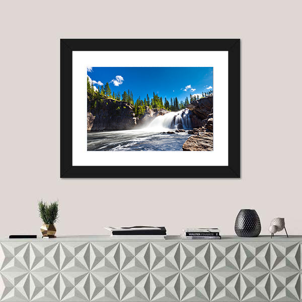 Scenic Waterfall Canvas Wall Art