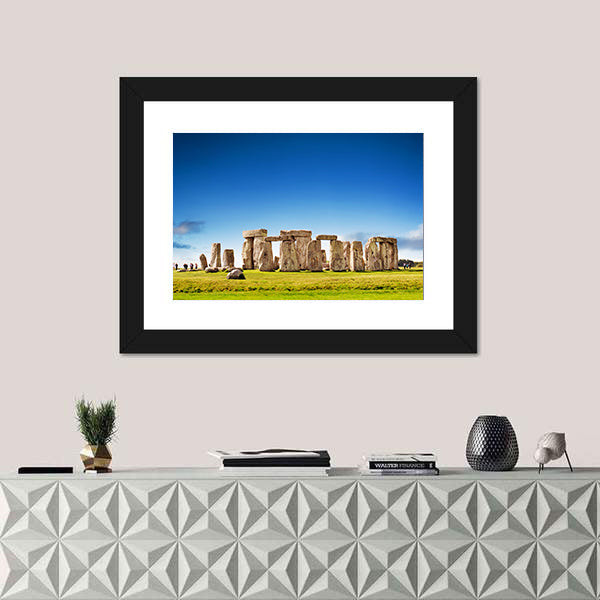 Stonehenge Stone Circle in England Canvas Wall Art