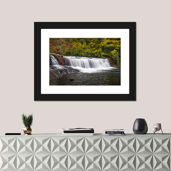 Dupont State Forest Waterfall Canvas Wall Art