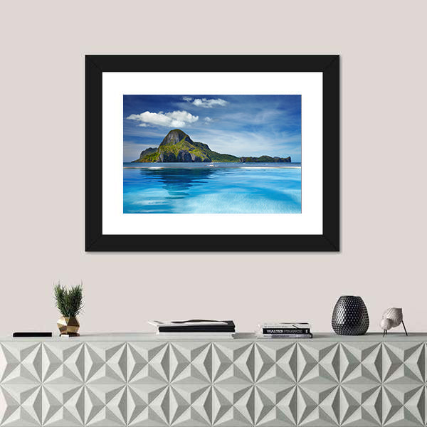 Cadlao Island In El Nido Philippines Canvas Wall Art