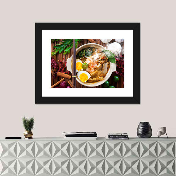 Popular Malaysian Food Canvas Wall Art