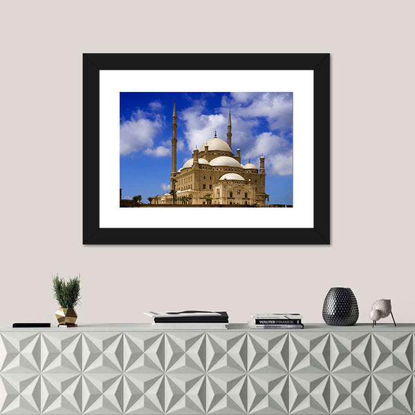 Mosque Of Muhammad Ali In Cairo Canvas Wall Art
