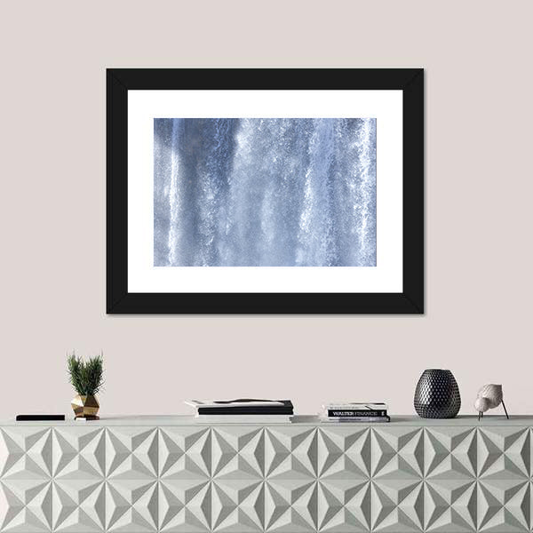 Waterfall Close-Up Canvas Wall Art