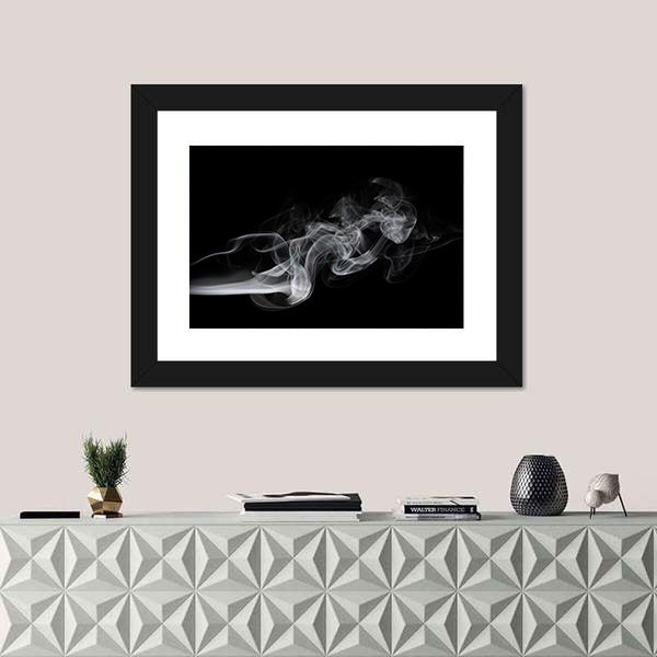 Puff Of Smoke Canvas Wall Art