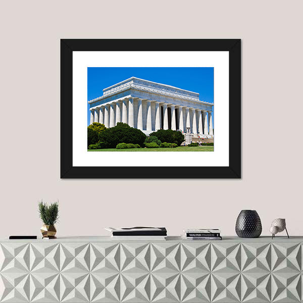 Lincoln Memorial in Washington Dc Canvas Wall Art