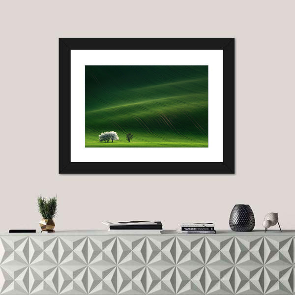 Moravian Green Rolling In Czech Republic Canvas Wall Art