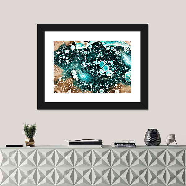 Bizarre Shapes Pattern Canvas Wall Art