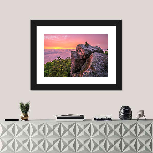 Pine Mountain Trail in Kentucky Canvas Wall Art