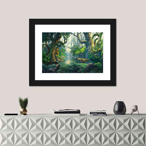 Fantasy Forest Canvas Wall Art