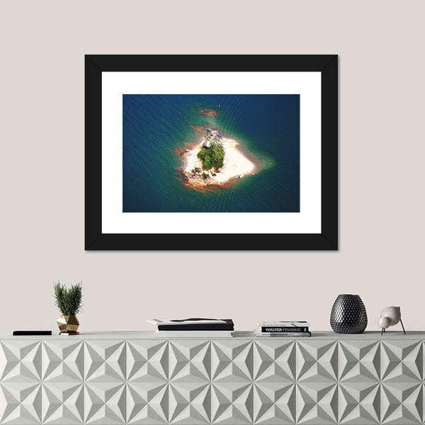 Island on Lake Lanier, Georgia Canvas Wall Art