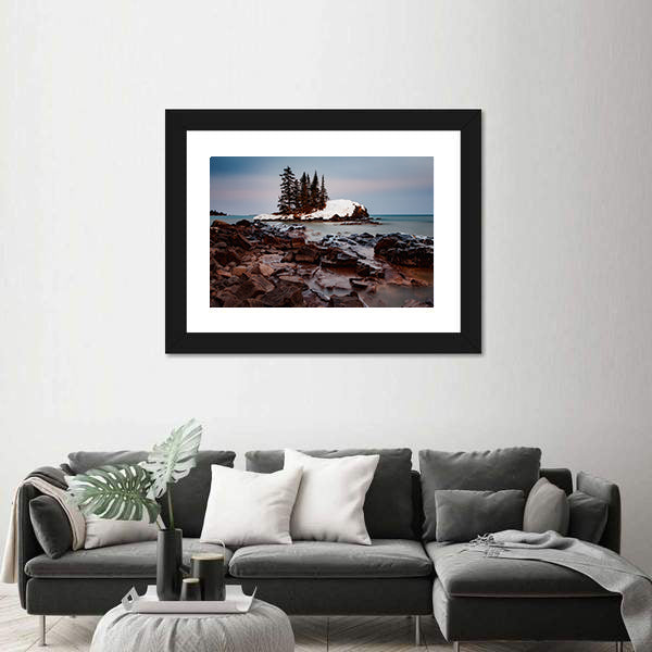 Lake Superior in Minnesota Canvas Wall Art