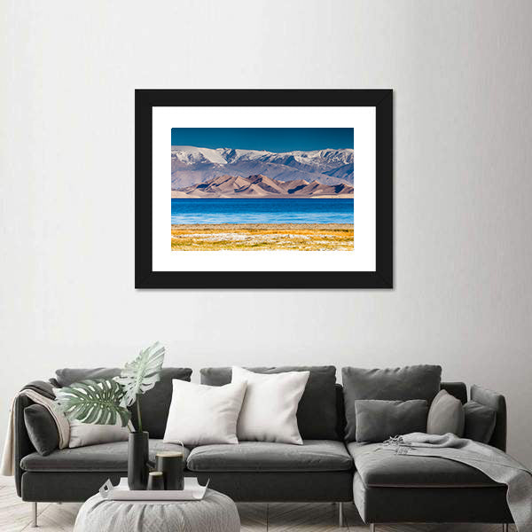 Karakul Lake In Pamir In Tajikistan Canvas Wall Art