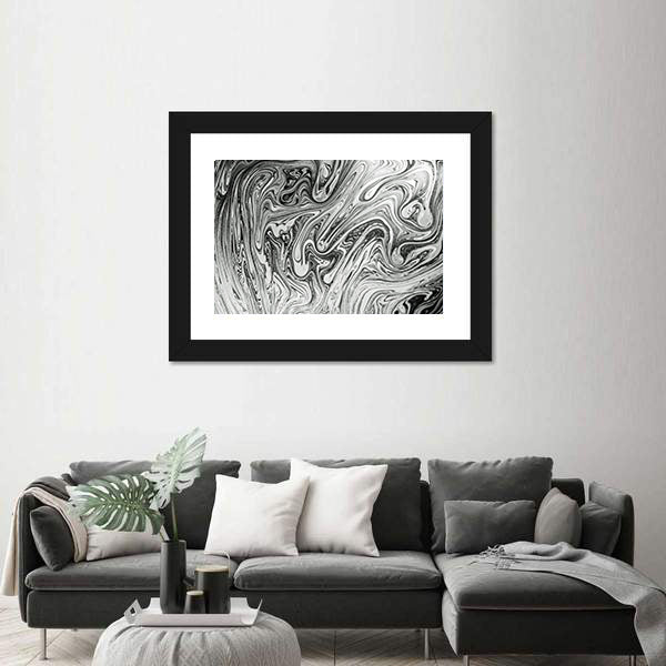 Soap Bubbles Pattern Canvas Wall Art