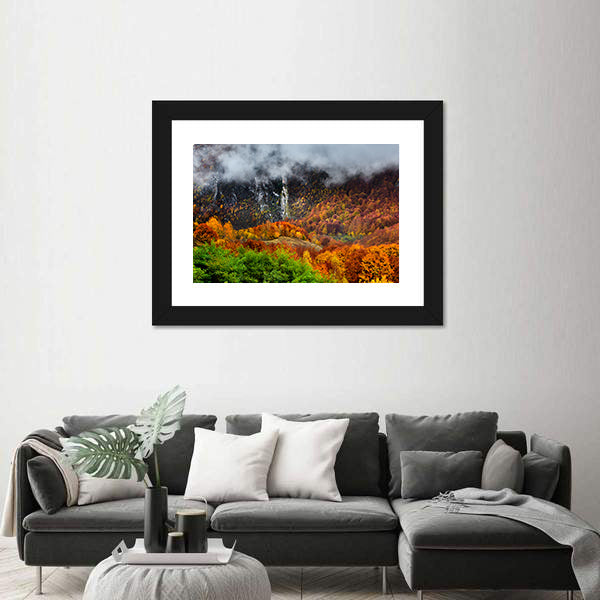 Romania Wild Carpathian Mountains Canvas Wall Art