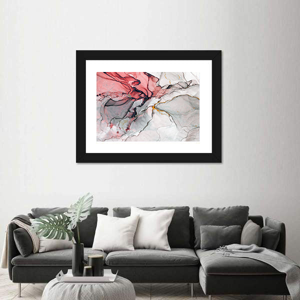 Alcohol Ink Abstract Canvas Wall Art