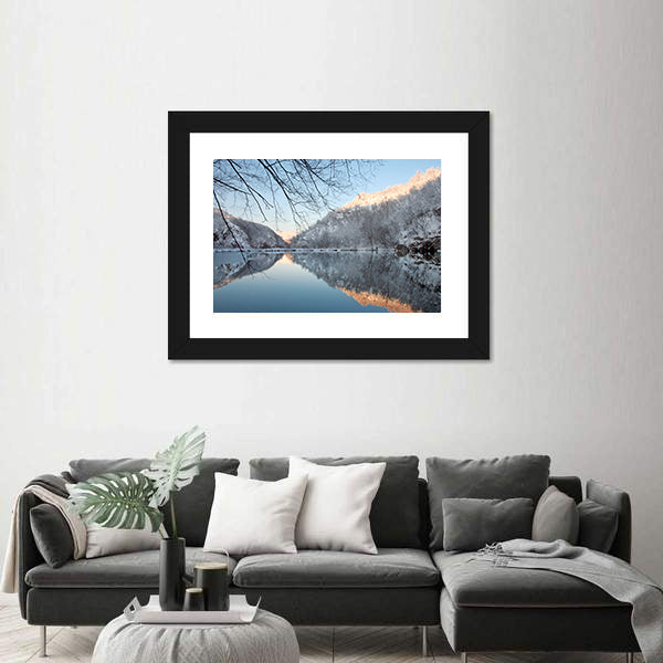 Lake Kozjak In Plitvice National Park Canvas Wall Art