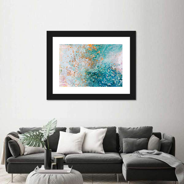 Hand Painted Sea Beach Canvas Wall Art
