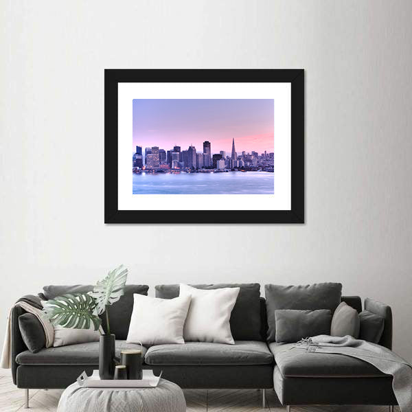 San Francisco Skyline Canvas Wall Art