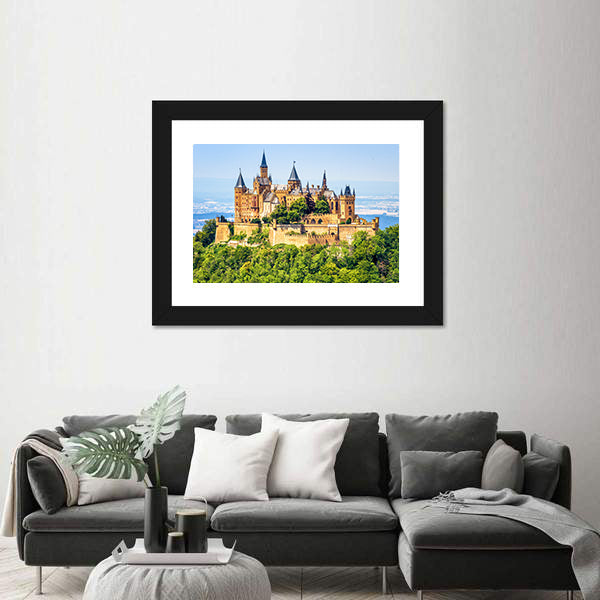 Hohenzollern Castle Canvas Wall Art