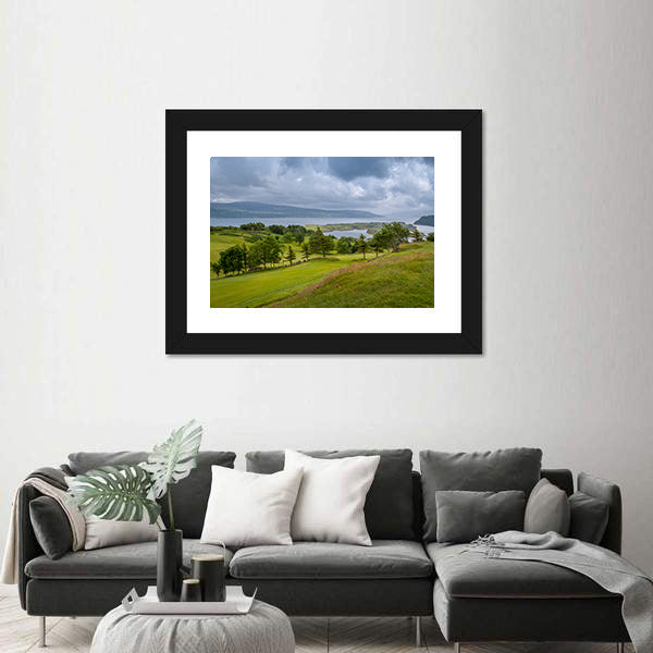 Tobermory Bay In Scotland Canvas Wall Art