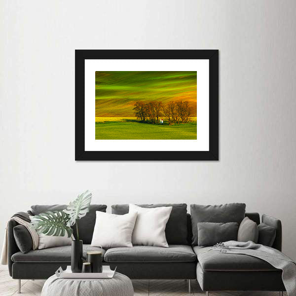 Rolling Hills In South Moravia Czech Republic Canvas Wall Art