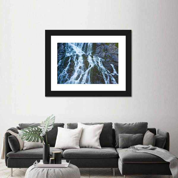 Balea Cascada Waterfall, Romania Canvas Wall Art