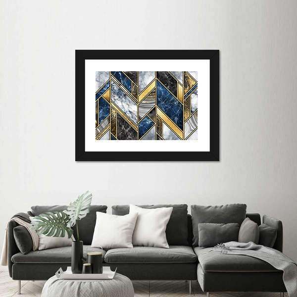 Artificial Stone Texture Canvas Wall Art