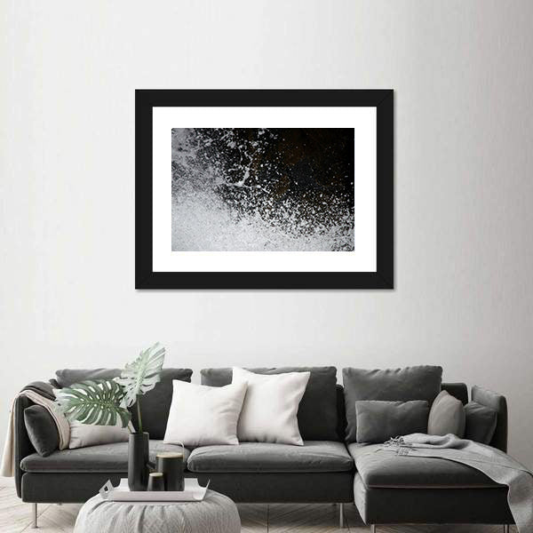 Water Splash Canvas Wall Art