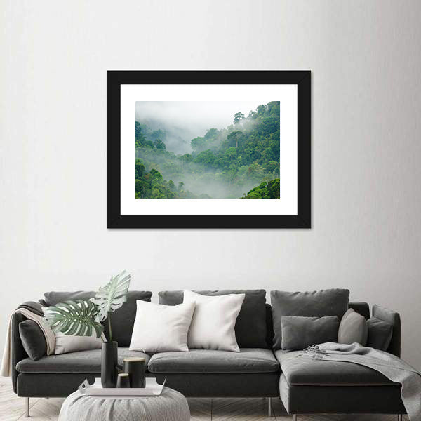 Kaeng Krachan In Thailand Canvas Wall Art