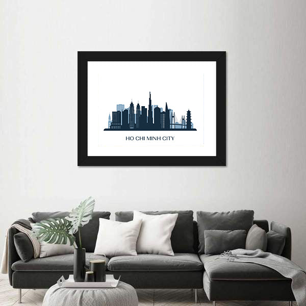 Ho Chi Minh City Skyline Canvas Wall Art