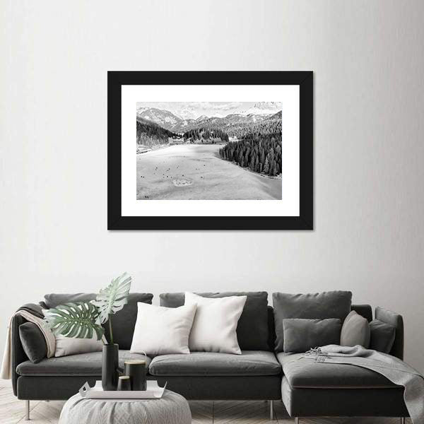 Dolomites at Misurina, Italy Canvas Wall Art