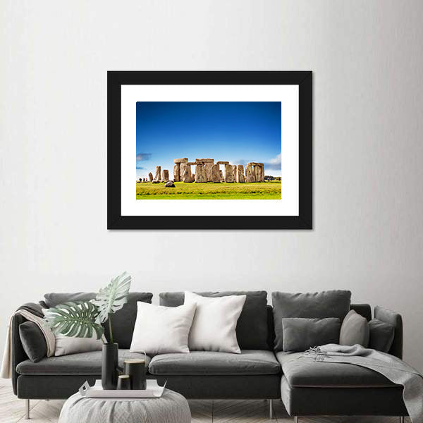 Stonehenge Stone Circle in England Canvas Wall Art