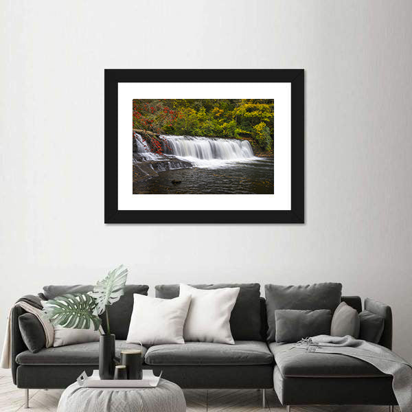 Dupont State Forest Waterfall Canvas Wall Art