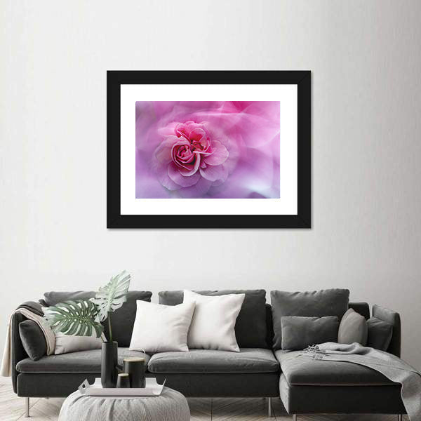 Scenic Rose Abstract Canvas Wall Art