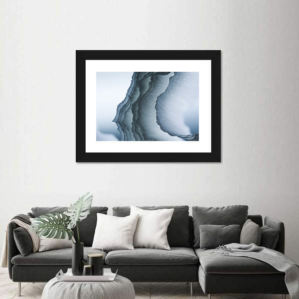 Sea Waves Composition Canvas Wall Art