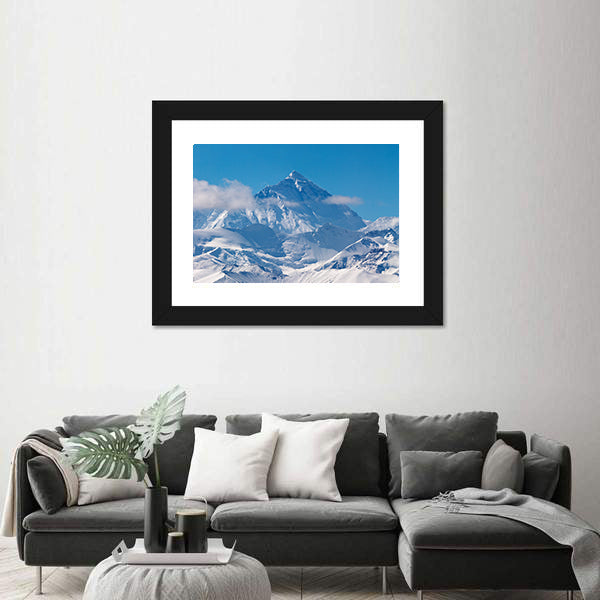 Mount Everest Snow Peaks Canvas Wall Art