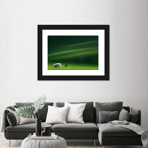 Moravian Green Rolling In Czech Republic Canvas Wall Art