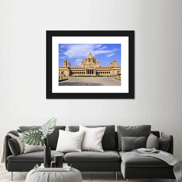 Umaid Bhawan Palace, Jodhpur Canvas Wall Art