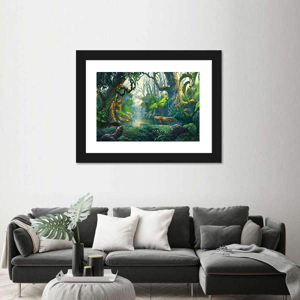 Fantasy Forest Canvas Wall Art