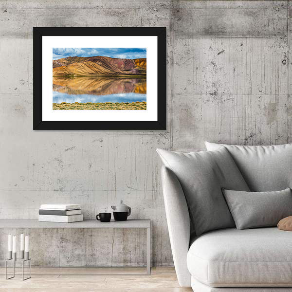 Bulunkul Lake In Pamir In Tajikistan Canvas Wall Art